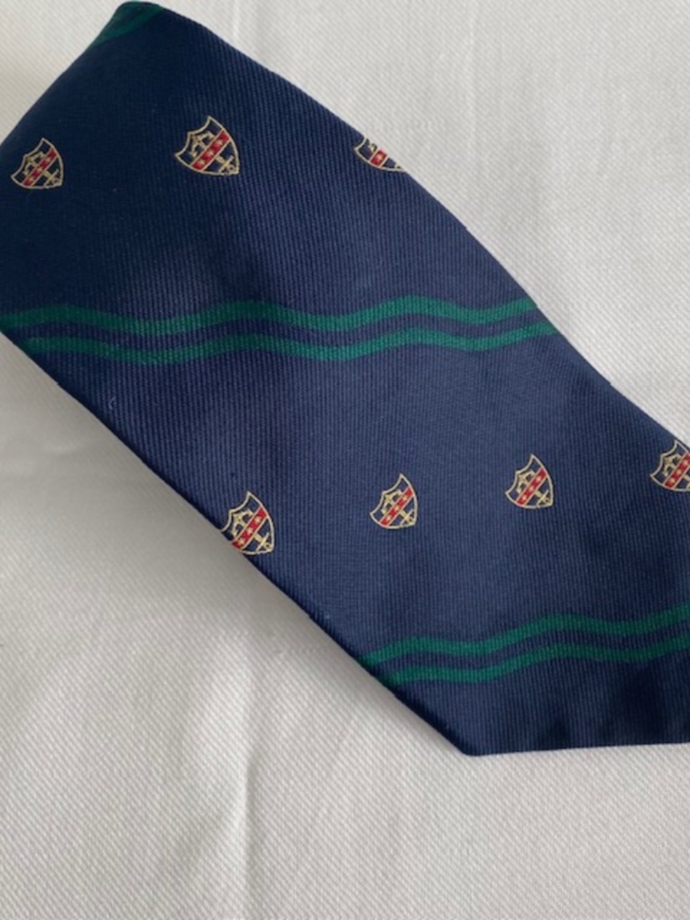 Polo Ralph Lauren Navy Silk Club Tie